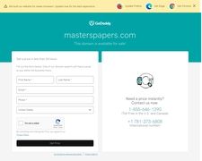 Thumbnail of Masterspapers.com