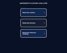 Thumbnail of Maternity Clothes USA