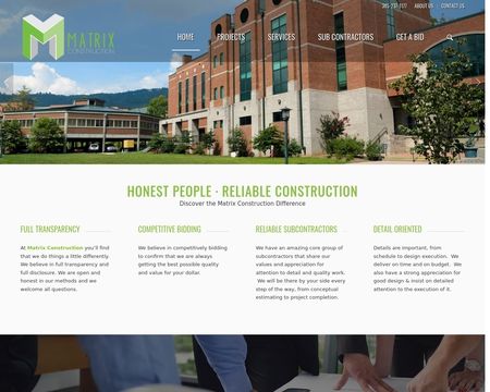 website thubmnail of MatrixConst