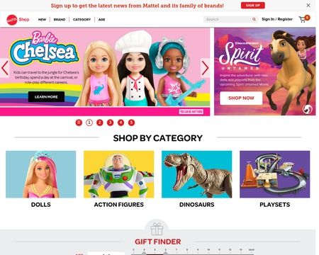website thubmnail of The Mattel Vault