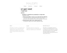 Thumbnail of Maudify.webstarts