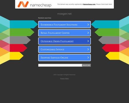 website thubmnail of Maxgar.Net