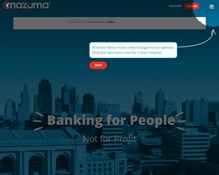 website thubmnail of Mazuma.org