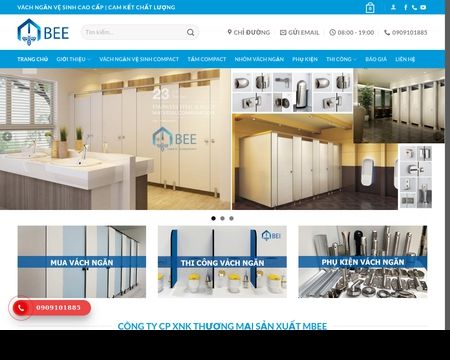 website thubmnail of Mbee.com.vn