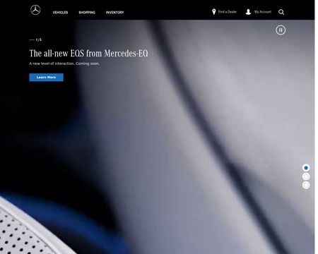 website thubmnail of Mercedes-Benz USA