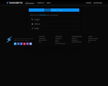 website thubmnail of Shockbyte