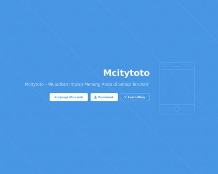 website thubmnail of Mcitytoto-id.xyz