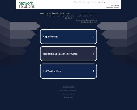 website thubmnail of MD Direct