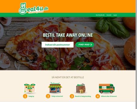 website thubmnail of Meal4u.dk