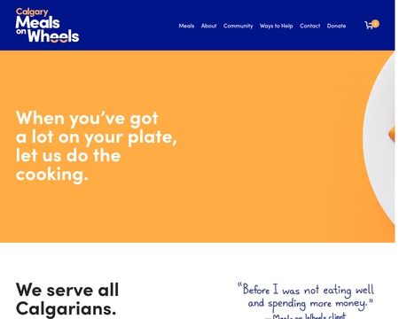 website thubmnail of Mealsonwheels