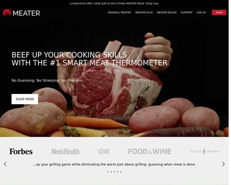 website thubmnail of MEATER
