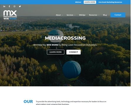 website thubmnail of MediaCrossing