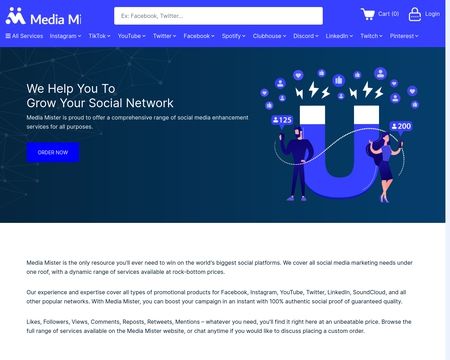 website thubmnail of Media Mister