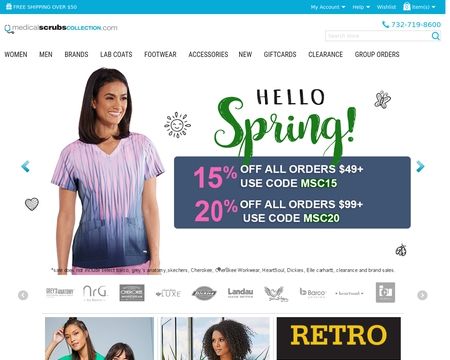 website thubmnail of Medical Scrubs Collection