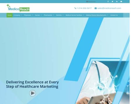 website thubmnail of MedicoReach