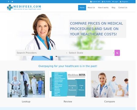 website thubmnail of MediFees.com
