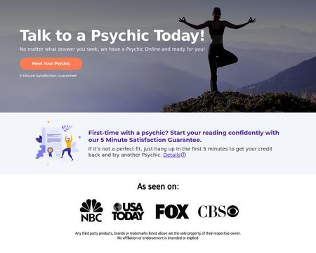 website thubmnail of MeetYourPsychic