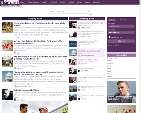 website thubmnail of Meez