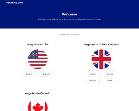 website thubmnail of Megabus
