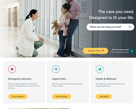 website thubmnail of Memorial Hermann