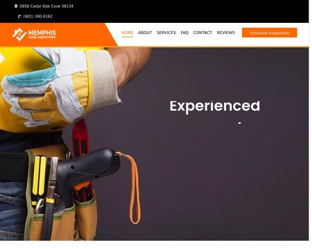 website thubmnail of Memphishomeinspectors