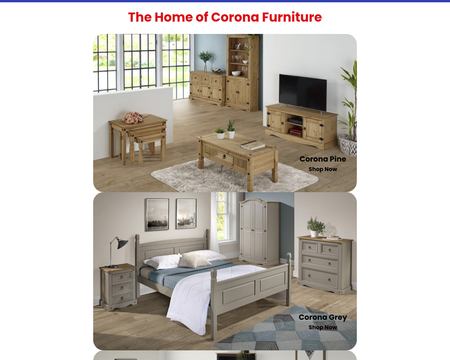 website thubmnail of Mercers Furniture