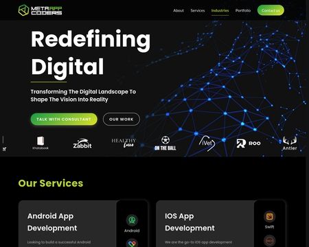 website thubmnail of Meta App Coders