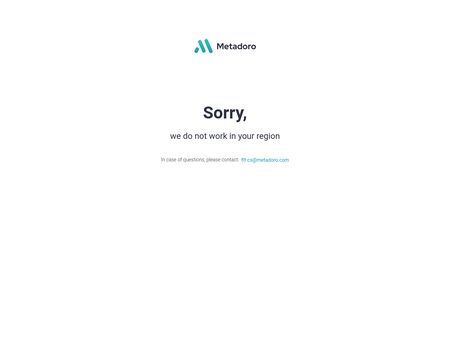 website thubmnail of Metadoro