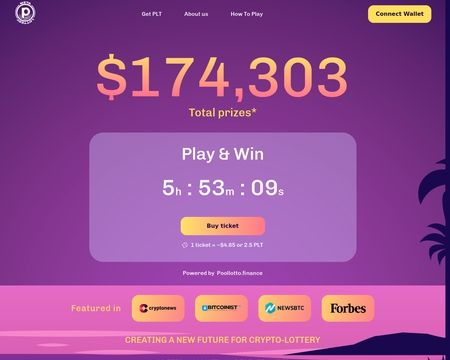 website thubmnail of Metalottery.win