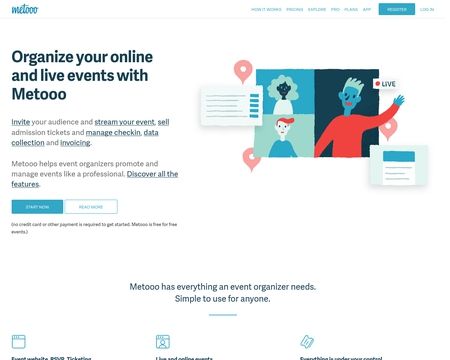website thubmnail of Metooo.io
