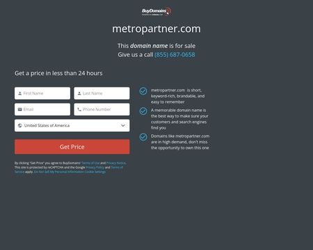 website thubmnail of Metropartner