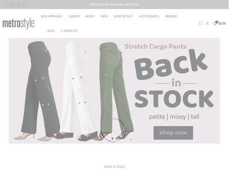 website thubmnail of MetroStyle