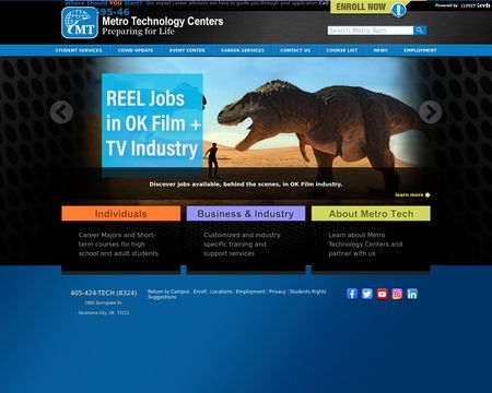 website thubmnail of Metro Technology Centers
