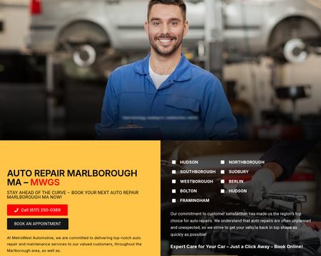 website thubmnail of Metrowestgarageservice