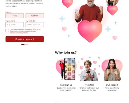website thubmnail of Mexicanloves