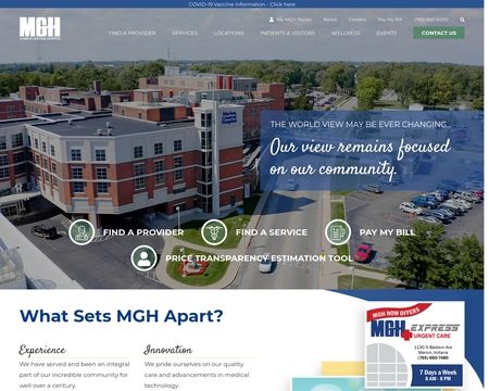 website thubmnail of Marion General Hospital