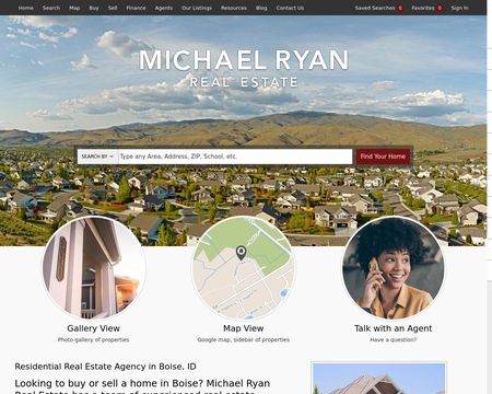 website thubmnail of Michael Ryan Real Estate