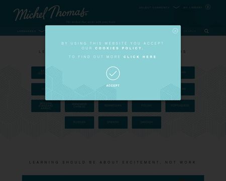 website thubmnail of Michel Thomas Method