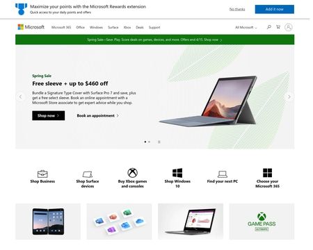 website thubmnail of Microsoftwebs