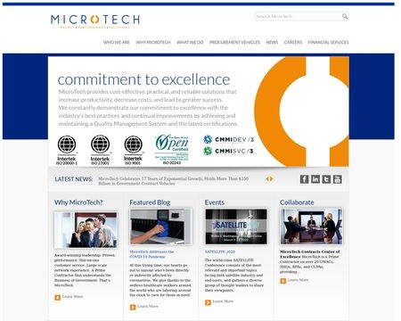 website thubmnail of Microtech.net