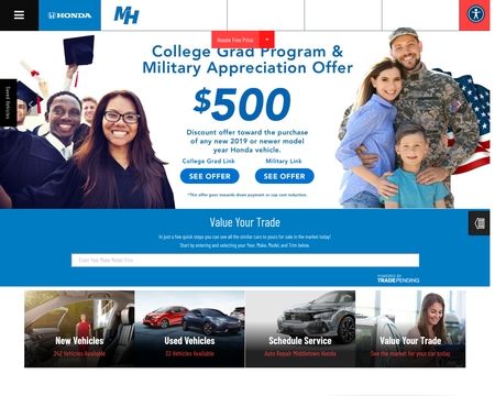 website thubmnail of Middletown Honda