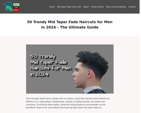 website thubmnail of Midtaperfade
