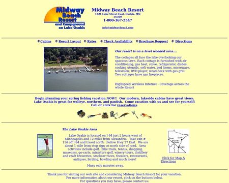 website thubmnail of Midway Beach Resort And Campground