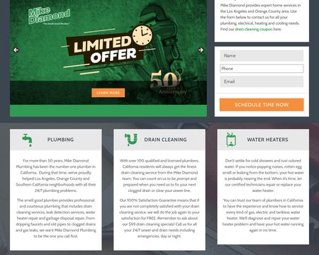 website thubmnail of Mike Diamond