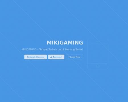 website thubmnail of Mikigaming-id.xyz