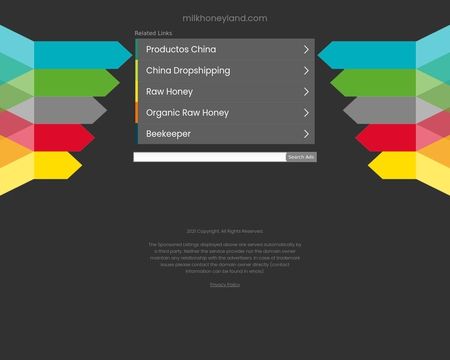 website thubmnail of Milkhoneyland