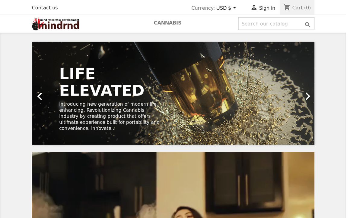 website thubmnail of Mindrnd