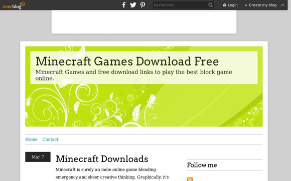 Thumbnail of Minecraftinfo2.over-blog.com