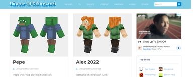 Thumbnail of Minecraftskins.net