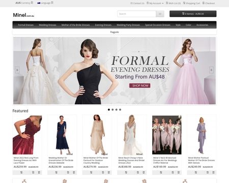 website thubmnail of Minel AU